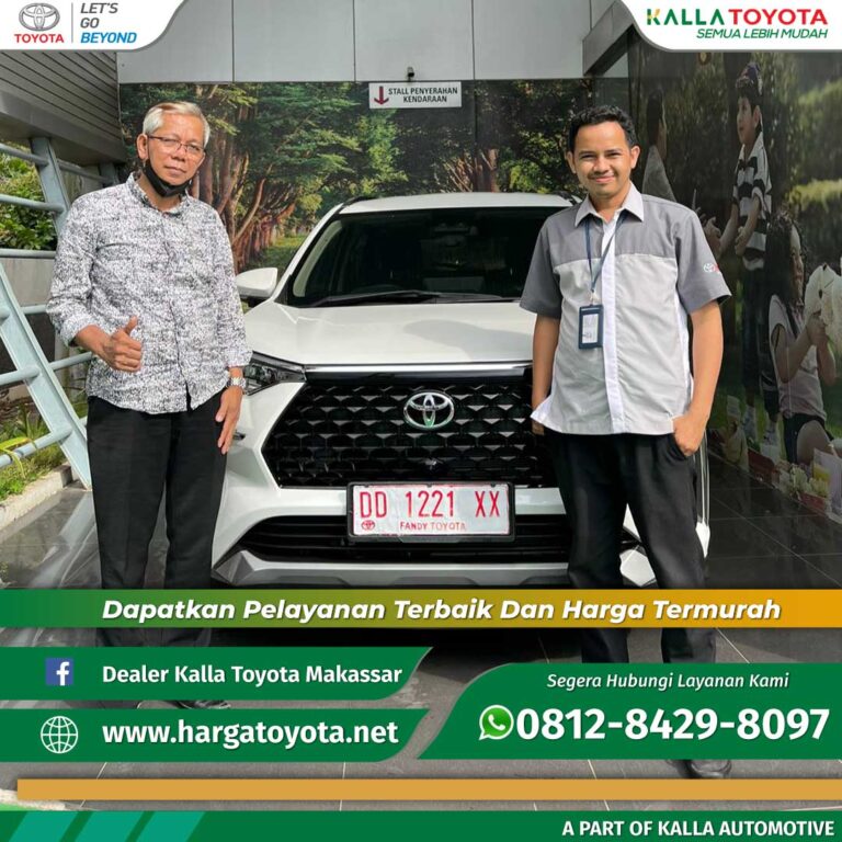 Penyerahan mobil Toyota di Makassar