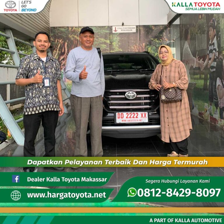 Penyerahan Toyota Rush di Makassar