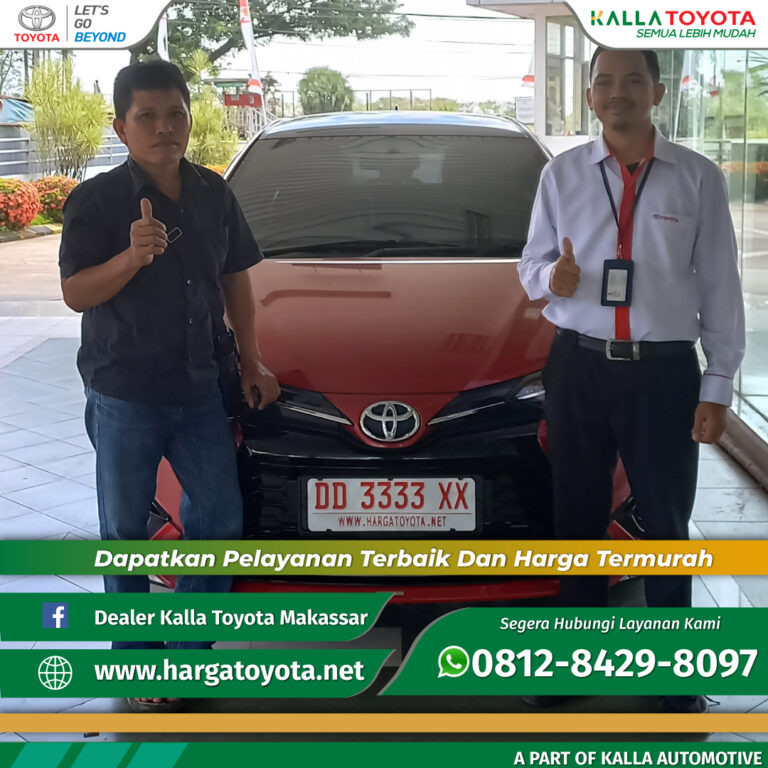 Penyerahan Toyota Yaris di Makassar